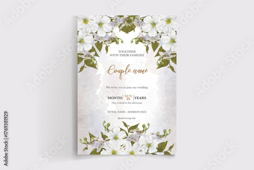Save the date wedding invitation templates