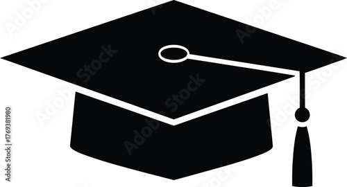 Graduation cap design signifies achievement and academic success in educational pursuits and learning