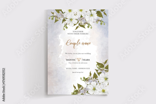 Save the date wedding invitation templates
