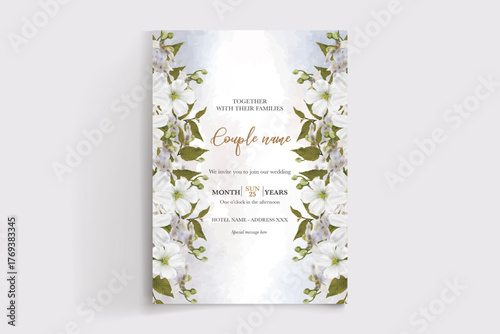 Save the date wedding invitation templates