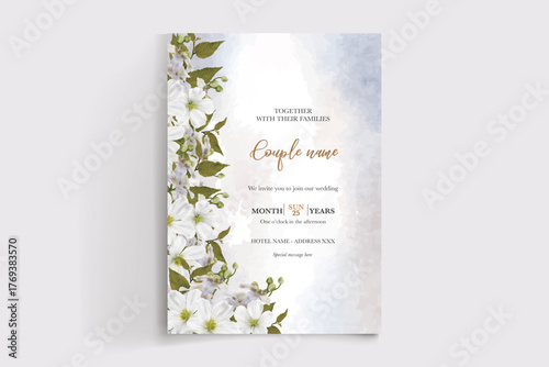 Save the date wedding invitation templates