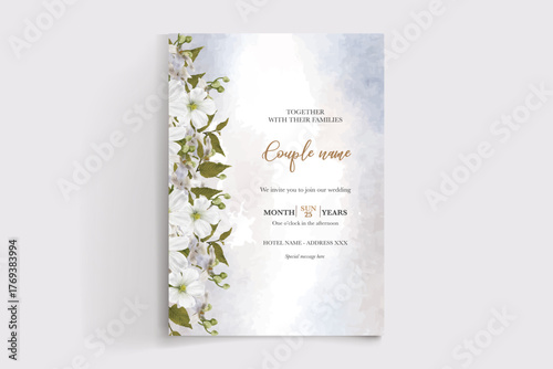Save the date wedding invitation templates
