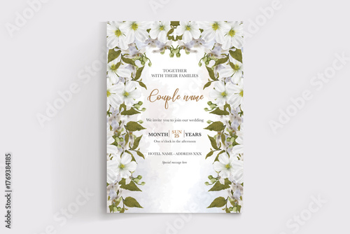 Save the date wedding invitation templates