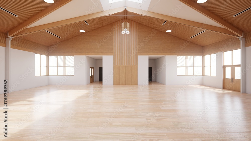 Obraz premium Art Museum Gallery Interior 44_ZETOCG