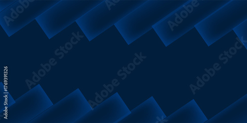 Blue abstract on dark background