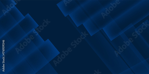 Blue abstract on dark background