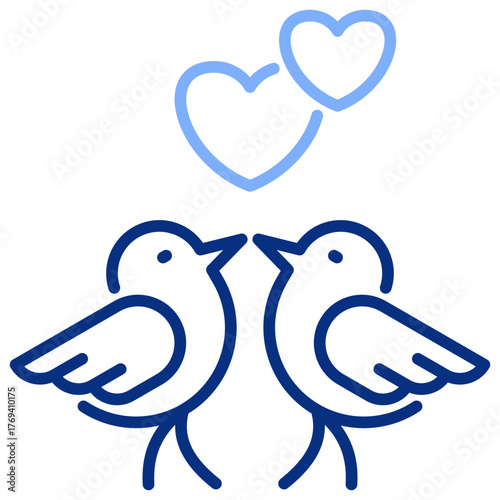 Love Birds Icon