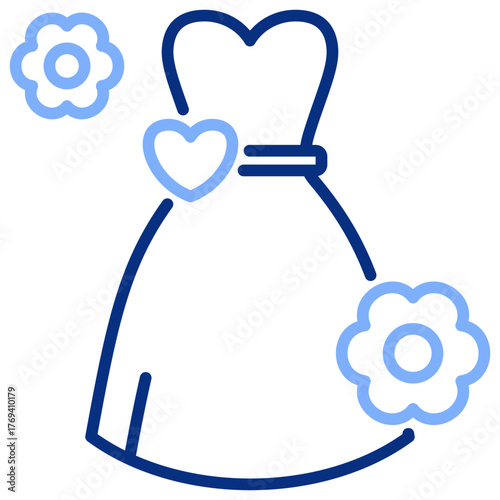 Bridal Dress Icon