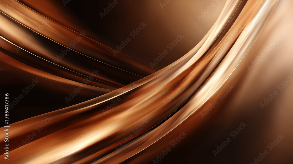 Obraz premium Beautiful luxury 3D modern abstract neon background consisting of waves with slight digital effect. 3d illustration, 3d rendering modern business background wallpaper, wavy lines background