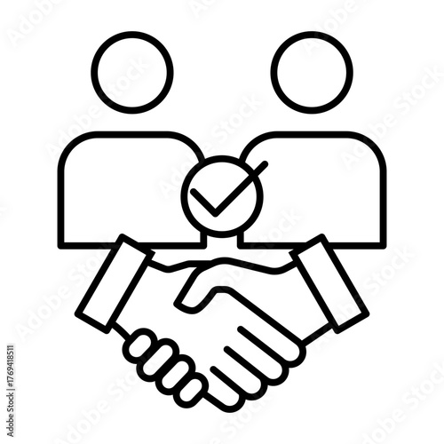 onboarding line icon with editable stroke