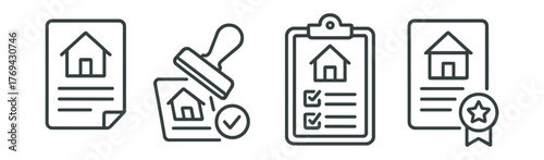 House is shown in different stages of construction