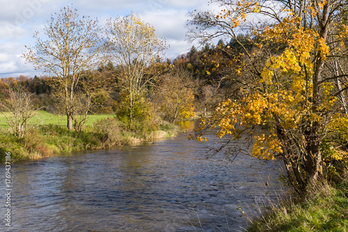 Donau bei Gutenstein im Landkreis Sigmaringen