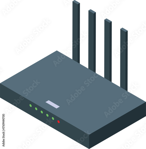 Wireless router ensuring seamless online access for modern communication needs