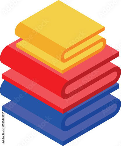 Soft, fluffy towels neatly stacked, creating a sense of comfort and readiness for a relaxing experience