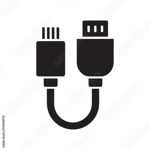 HDMI Cable Audio Video Connector Icon