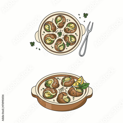 Delicious Escargot: A Gourmet French Dish for Food Lovers