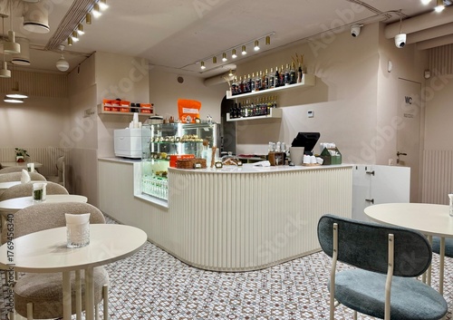 Coffee shop interior