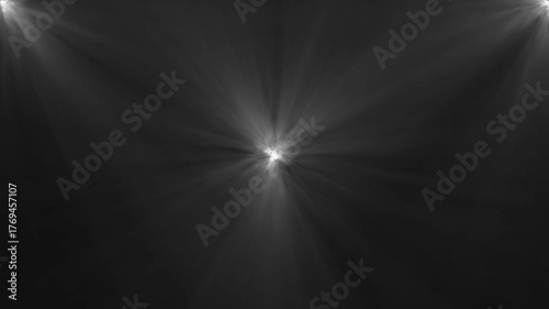 Overlays, light transition, effects sunlight, lens flare, light leaks. High-quality stock footage of sun rays light effects, for desi Optical Lens flare light background.4k video black background,