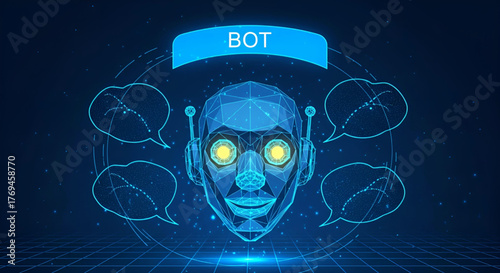 Ai chatbot virtual assistant digital robot automation technology future