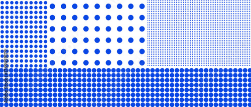 abstract background with blue dots
