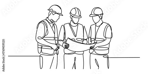 Continuous one line drawing of two profiles facing each other with a light bulb symbolizing an idea vector