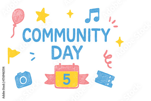 Community day celebration features fun activities, music, and prizes for residents on a sunny afternoon at the local park
