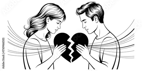 Minimalist continuous line drawing capturing a moment of victory and celebration with multiple figures vector