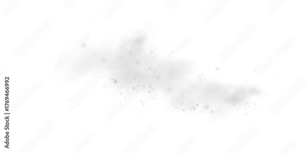 Obraz premium Dirty Fog and Air Pollution Effect PNG.