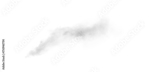 Realistic Smoke Texture Overlay Element for Decoration PNG