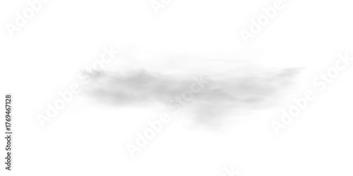 Rising Dark Smoke Texture Overlay for Graphic Design PNG