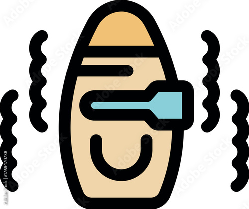 Electric lint remover gently removing fluff from a piece of clothing, restoring its smooth appearance