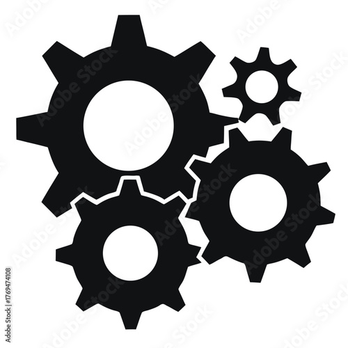 gear wheels vector