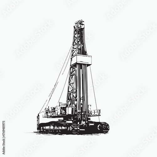 oil drilling rig