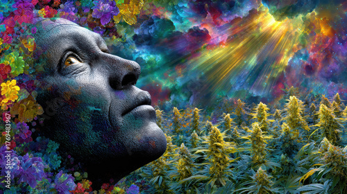 Psychedelic prophet in magic cannabis field