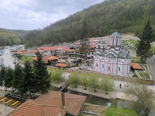 Obraz na płótnie Tumane Orthodox Monastery