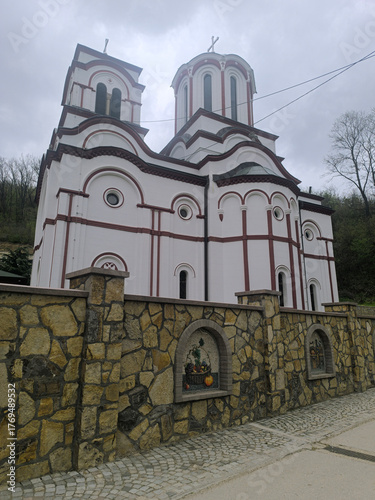 Canvas Print Orthodox monastery