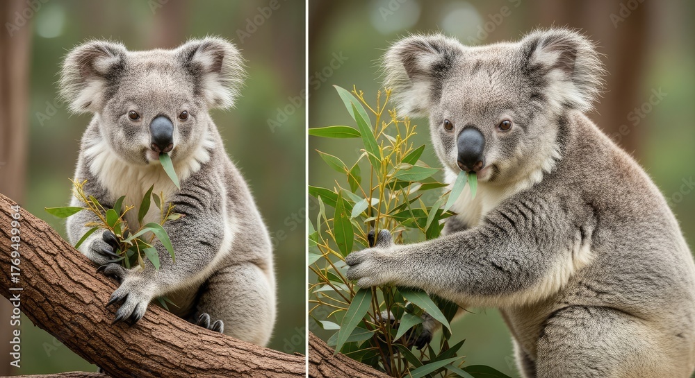 Obraz premium koala bear cub