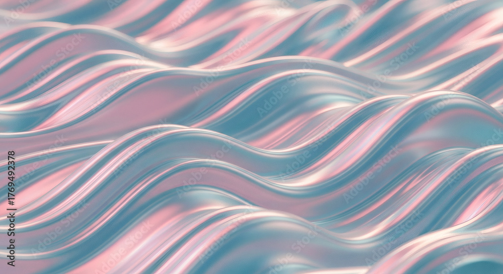 Obraz premium Abstract Holographic Flow background