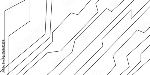 Abstract background of lines .Vector abstract digital technology communication lines background with social networking. Minimalist abstract background featuring thin black and gray diagonal lines on a