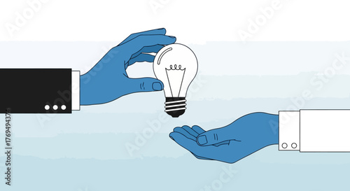 Diverse collection of avatars representing various people in circular frames