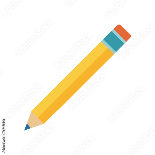 Minimalist pencil vector illustration
