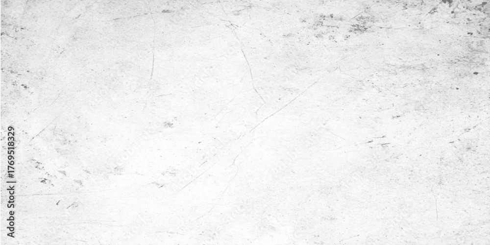 Fototapeta premium Old cement wall, white polished marble texture with grey grunge stains, Abstract gray and white texture background with painted white marble effect.