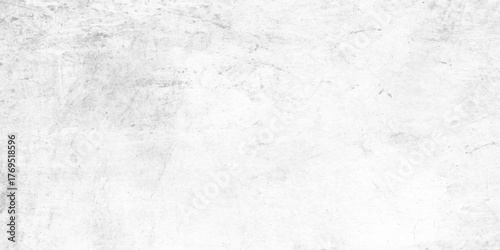 Abstract gray and white texture background with painted white marble effect, Old cement wall, white polished marble texture with grey grunge stains.