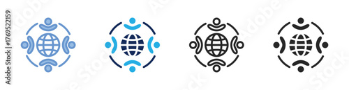 Diversity Icon Collection Featuring Multiple Styles