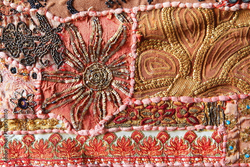 Patchwork quilt in Jaisalmer ,India