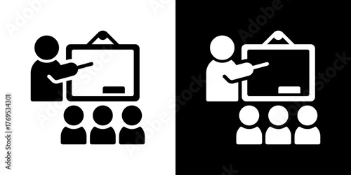 Lecture Icon Vector Illustration 