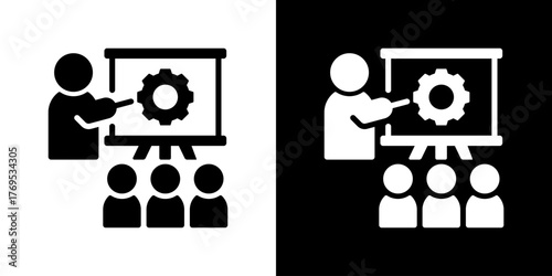 Workshop Icon Vector Illustration 