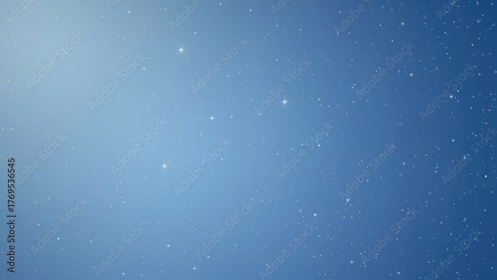 Obraz premium Smooth gradient background with sky and stars.