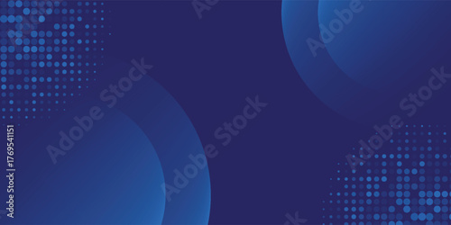 Gradient blue background with halftone vector design in eps 10