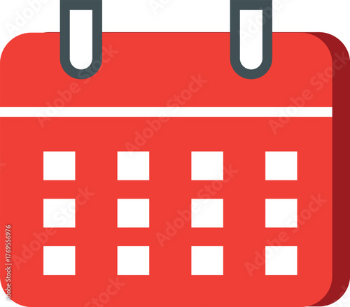 calendar icon vector illustration. 3D calendar vector. 